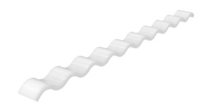Fibra sintética blanca